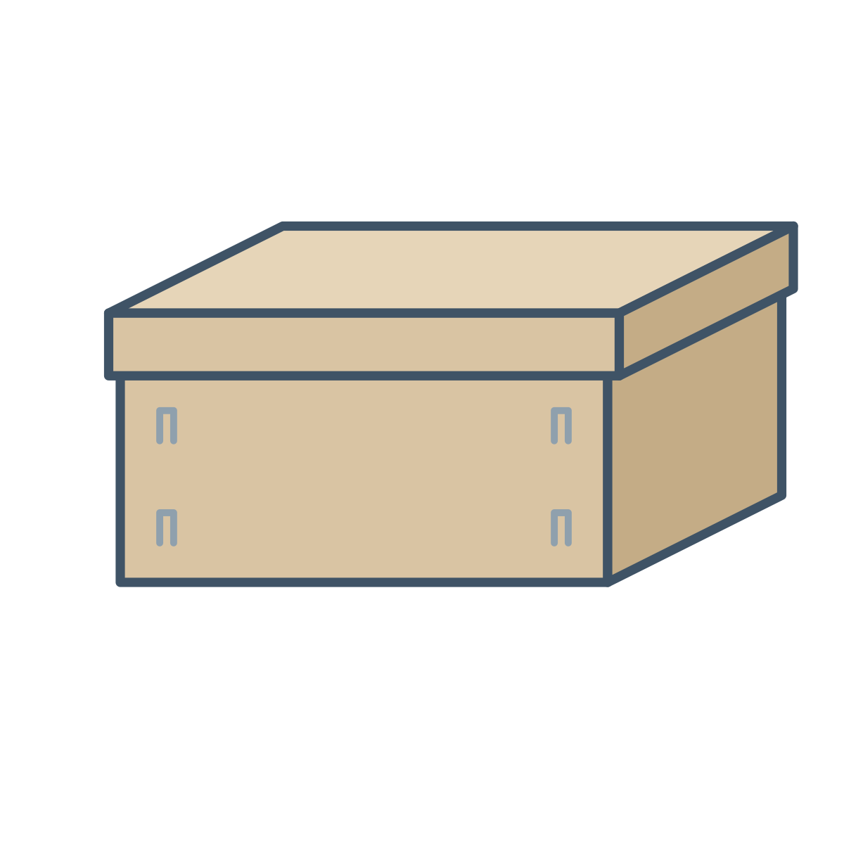 Archivkarton & Stülpdeckelkarton geheftet