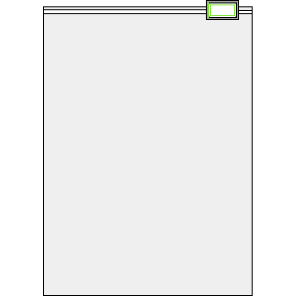 125x90mm 70my Schiebeverschluss Beutel Topmatic® - PP neutral
