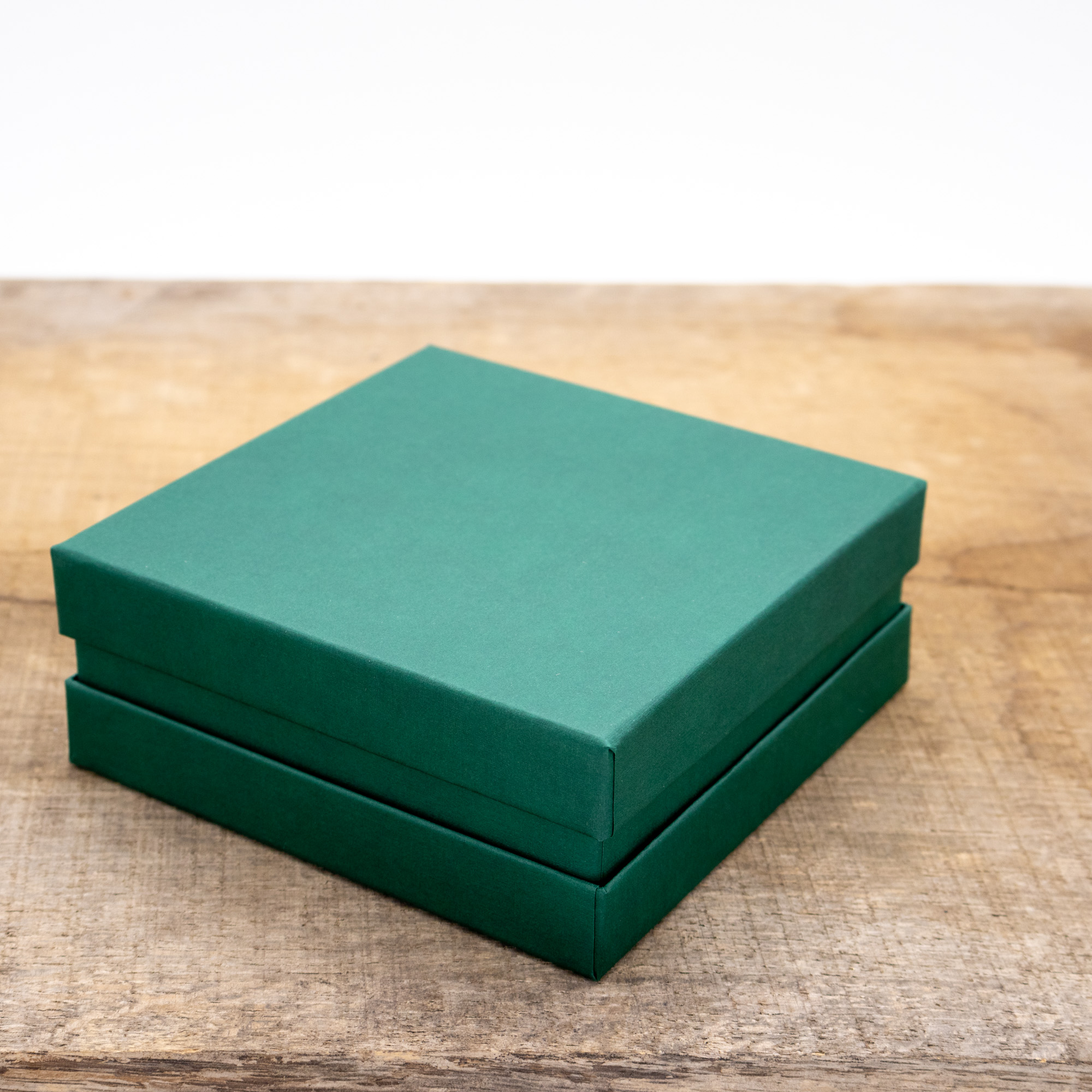 Premium Geschenkkarton - Dunkelgrün