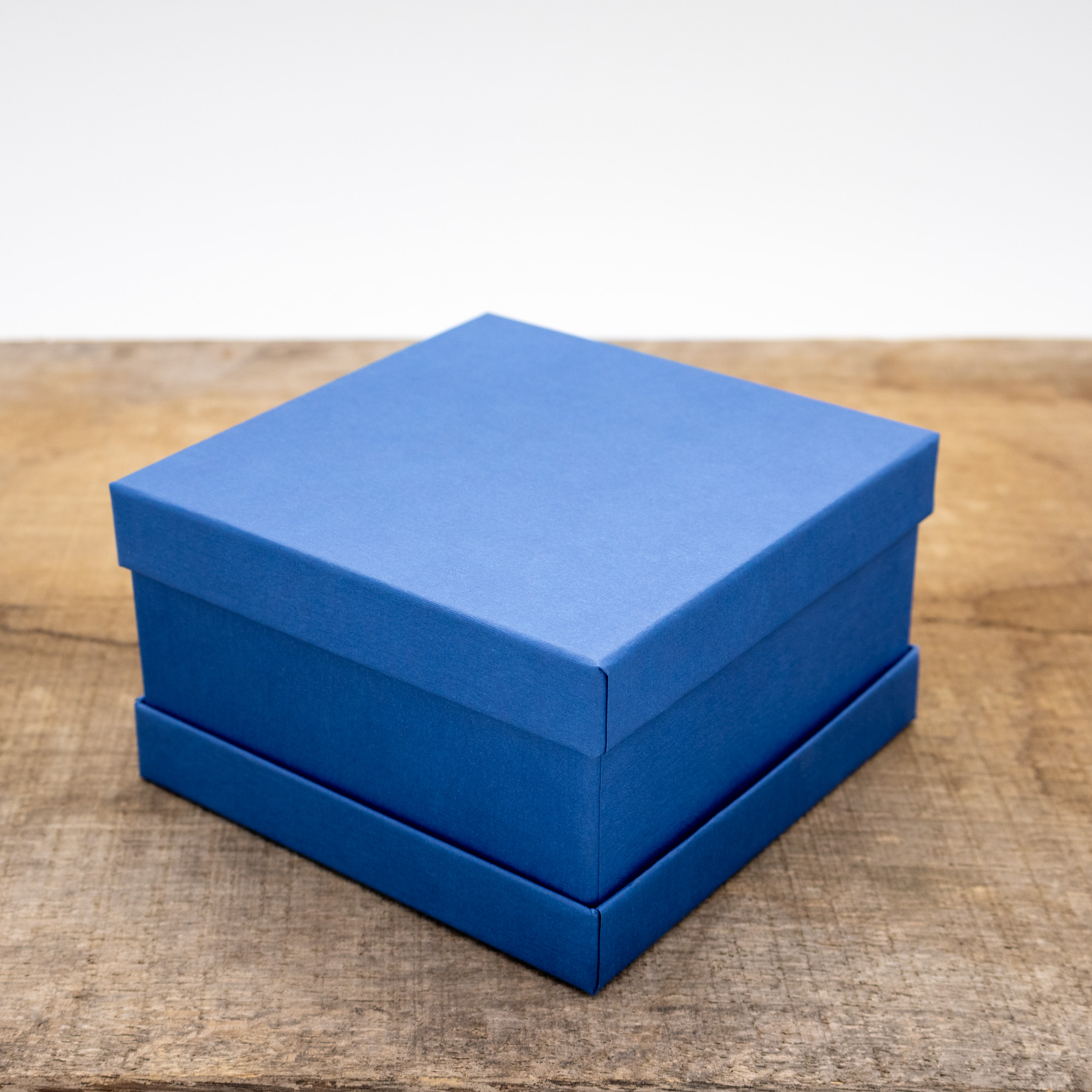 Premium Geschenkkarton - Blau