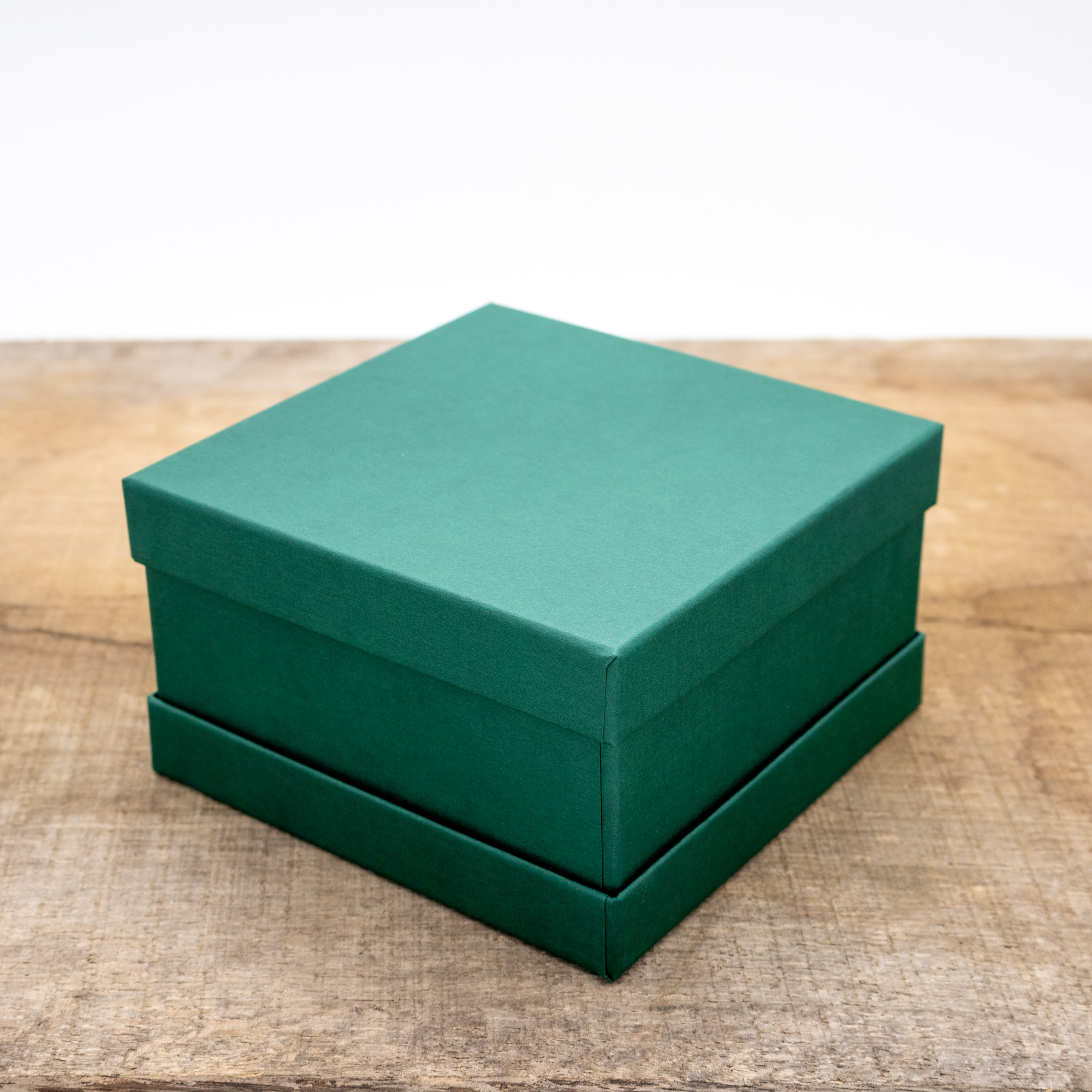 Premium Geschenkkarton - Dunkelgrün