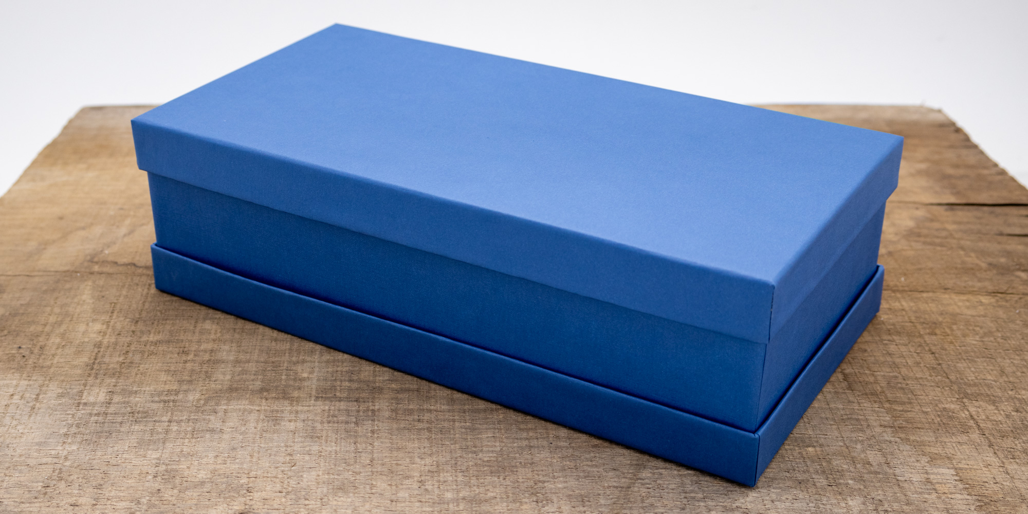 Premium Geschenkkarton - Blau