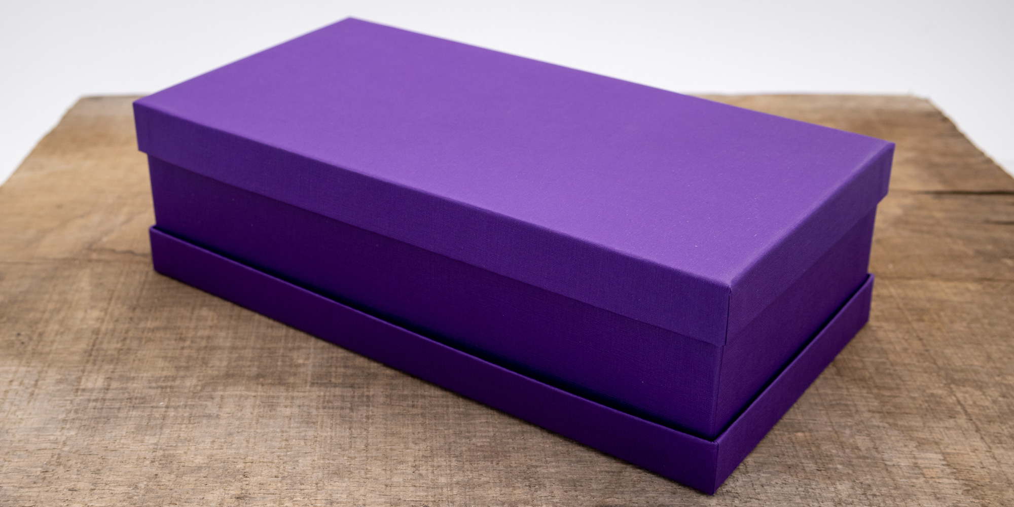 Premium Geschenkkarton - Lila