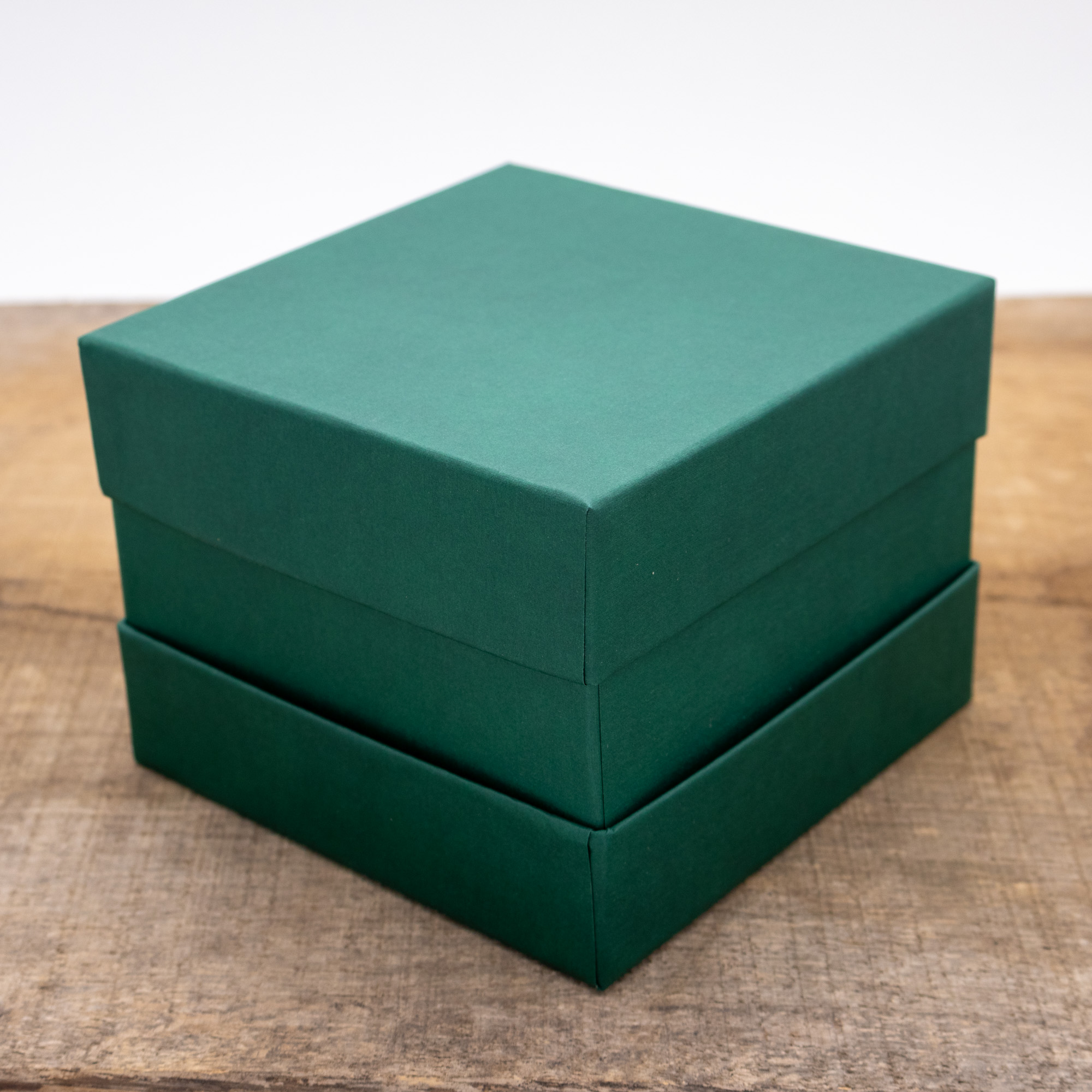 Premium Geschenkkarton - Dunkelgrün