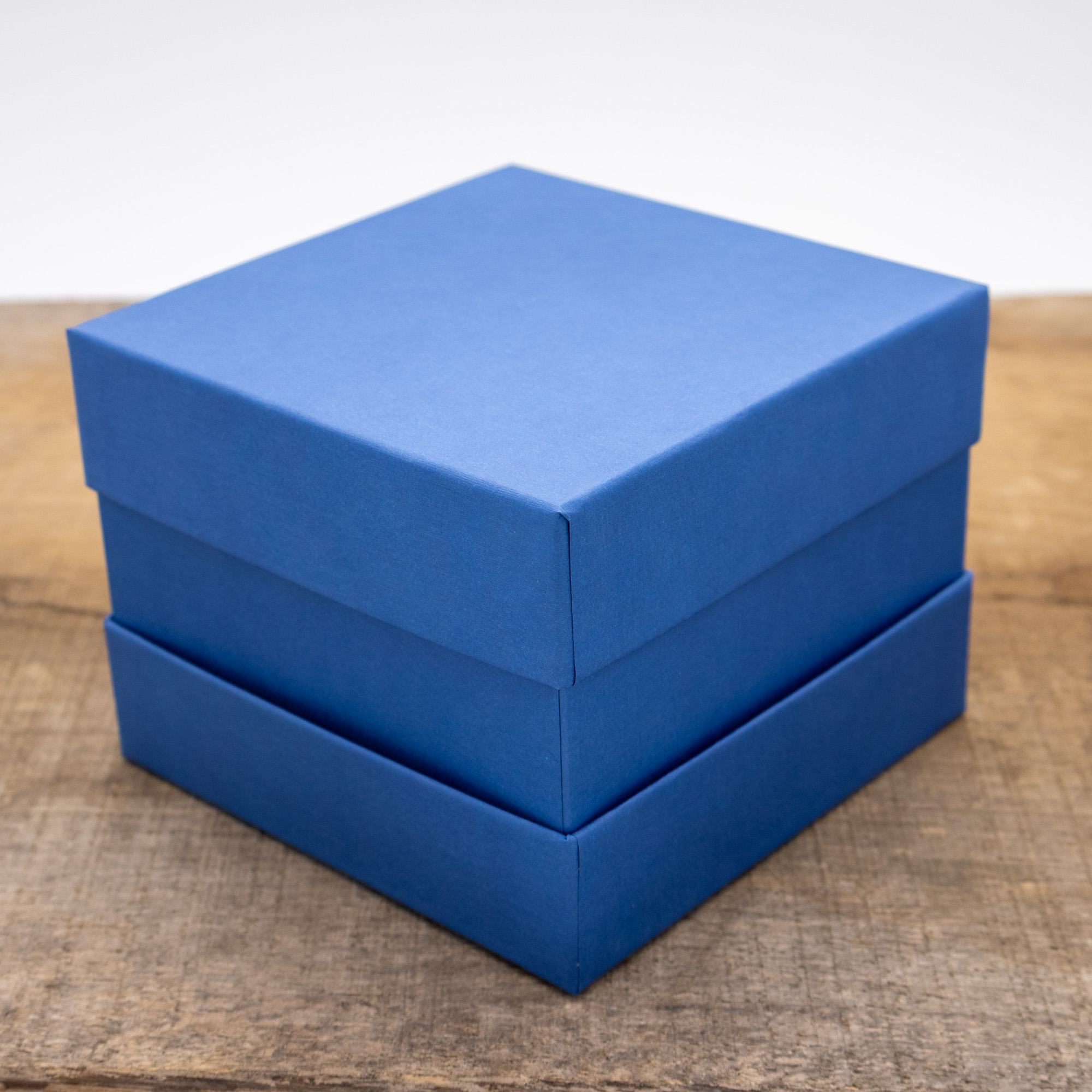 Premium Geschenkkarton - Blau