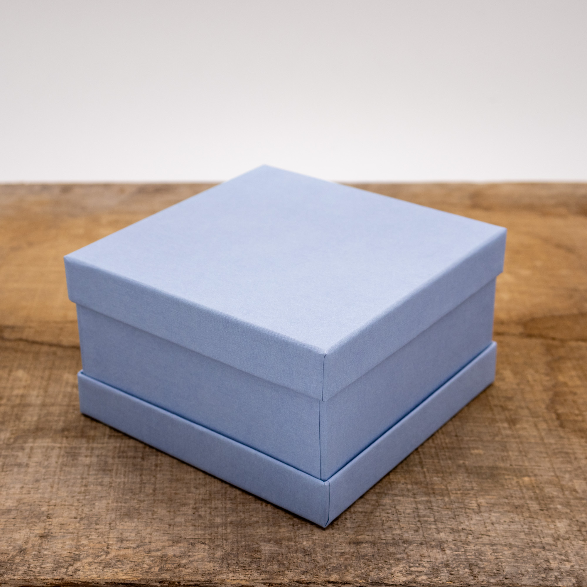 Premium Geschenkkarton - Hellblau